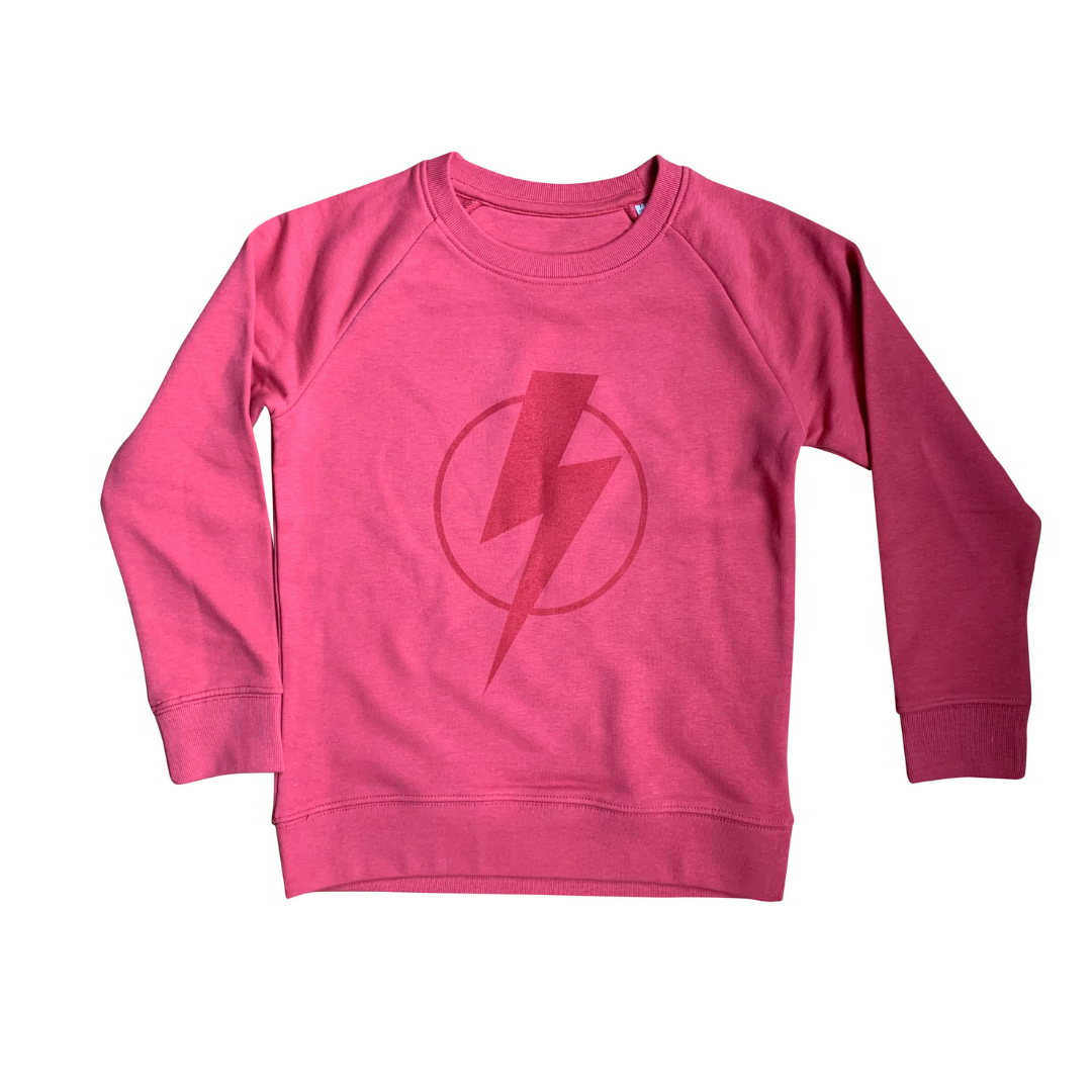 Organic Flash Sweatshirt // Red