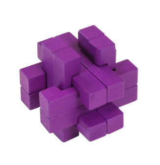 Colour Block Wooden Puzzle